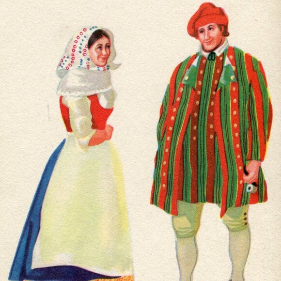 Postcard HEDEBO, SJAELLAND - Eneret Stenders Forlag #P-50 - Picture 1 of 16